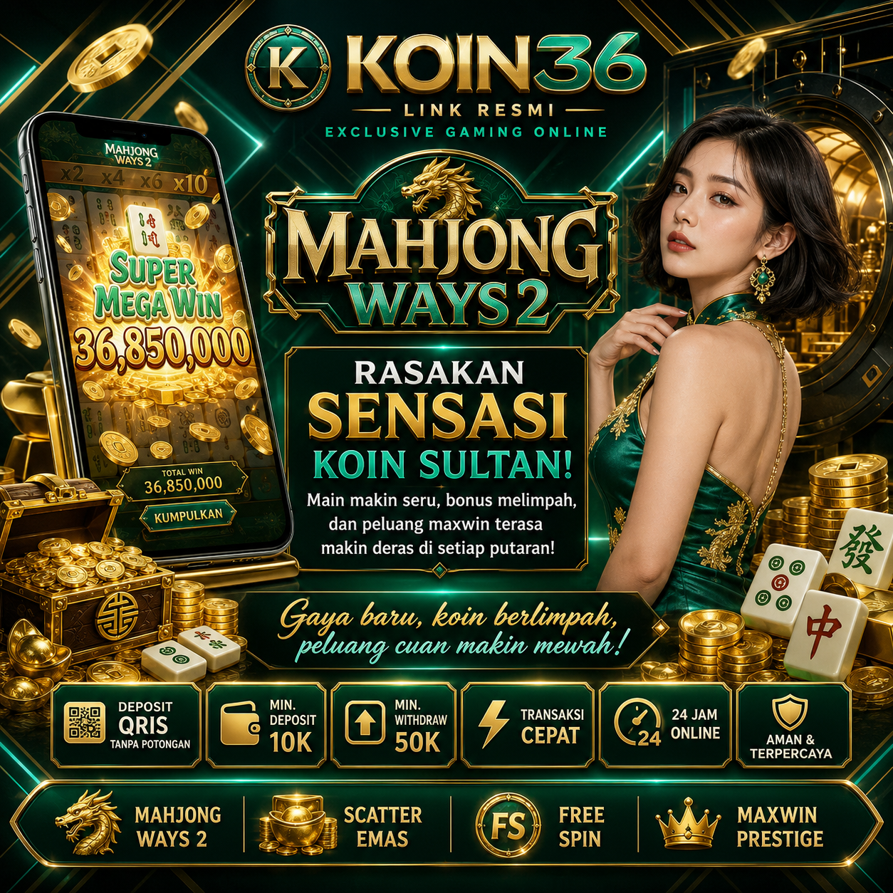 KOIN36 Akses Mobile